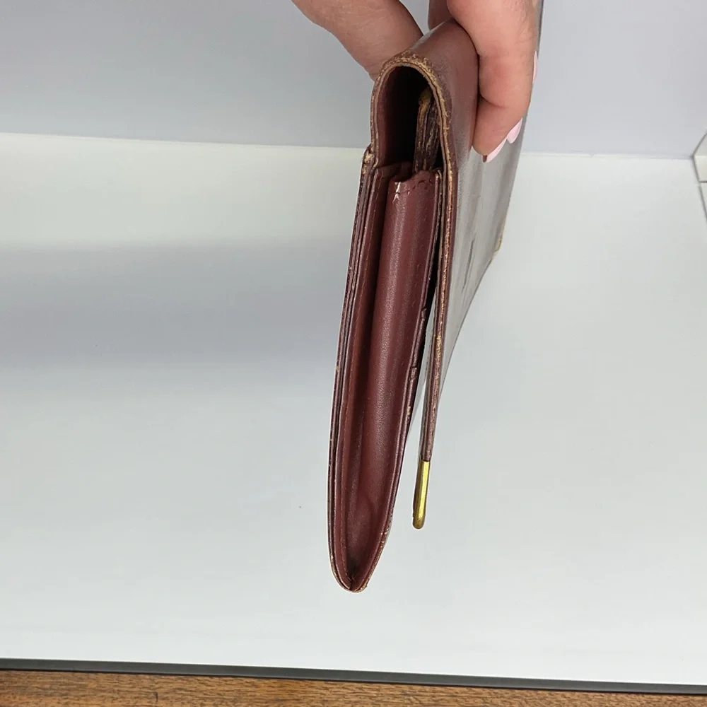 Cartier Vintage Burgundy Leather Organizer - Picture 10 of 13